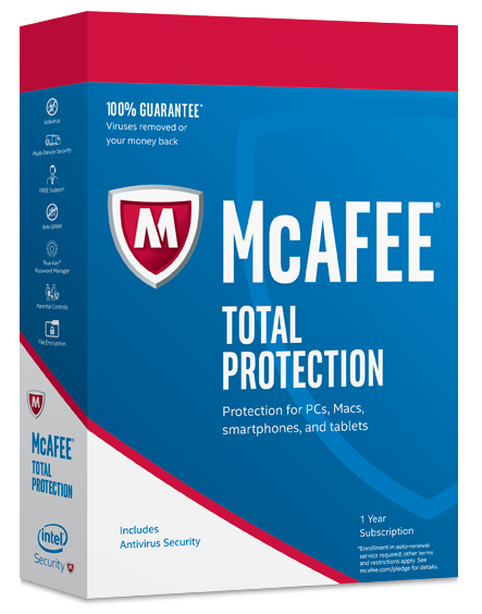 Mcafee Total Protection product image