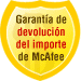 Garant�a de satisfacci�n con devoluci�n del importe de 30 d�as