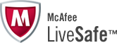 McAfee LiveSafe logo
