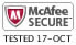 McAfee Secure logo
