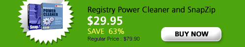 Registry Power Cleaner and SnapZip - BUY NOW