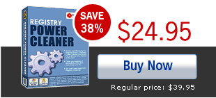 Registry Power Cleaner - $24.95