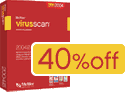 McAfee VirusScan 9.0 Upgrade - 40% OFF!
