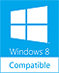 Yhteensopiva Windows 8:n kanssa