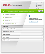 McAfee AntiVirus Plus 2011